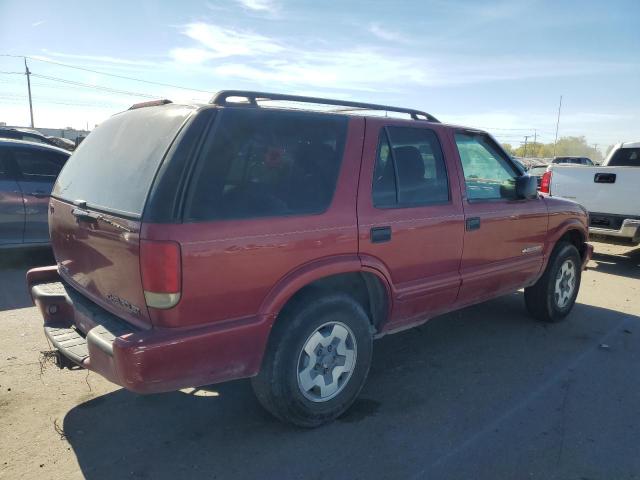 1GNDT13X13K162520 - 2003 CHEVROLET BLAZER RED photo 3