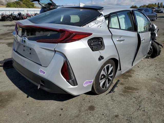 JTDKARFPXJ3082897 - 2018 TOYOTA PRIUS PRIM 银色 照片 3