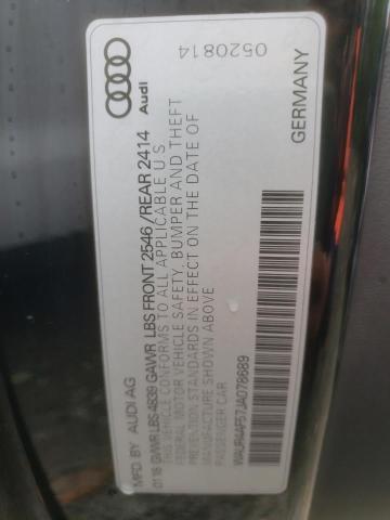 WAUR4AF57JA078689 - 2018 AUDI S5 PRESTIGE BLACK photo 13