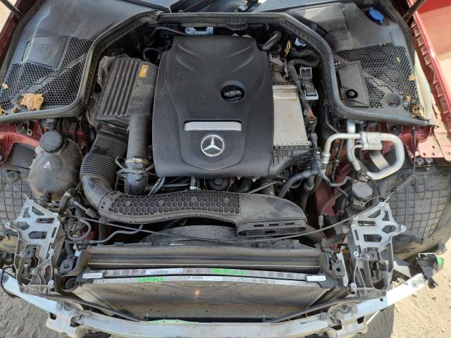 55SWF4JBXJU278857 - 2018 MERCEDES-BENZ C 300 أحمر صورة 11