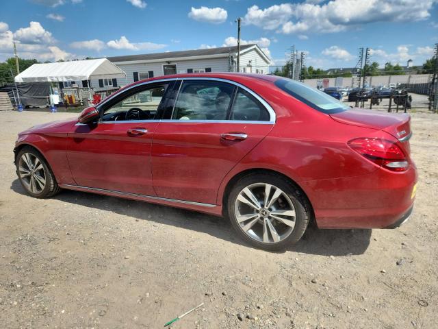 55SWF4JBXJU278857 - 2018 MERCEDES-BENZ C 300 أحمر صورة 2