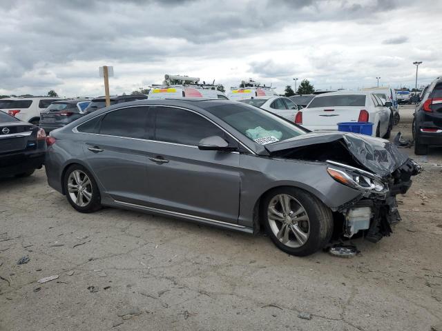 5NPE34AF5JH653693 - 2018 HYUNDAI SONATA SPORT Szary zdjęcie 4