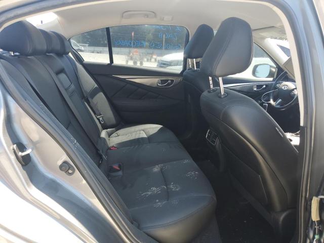 JN1CV7APXHM641909 - 2017 INFINITI Q50 BASE GRAY photo 10