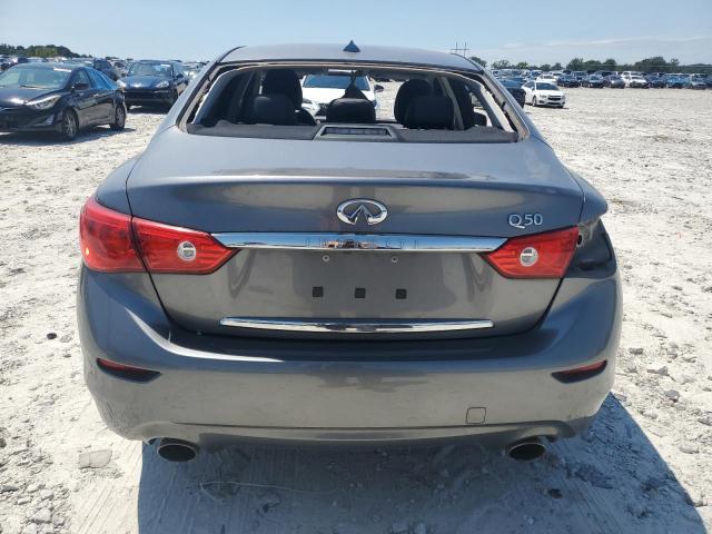 JN1CV7APXHM641909 - 2017 INFINITI Q50 BASE GRAY photo 6