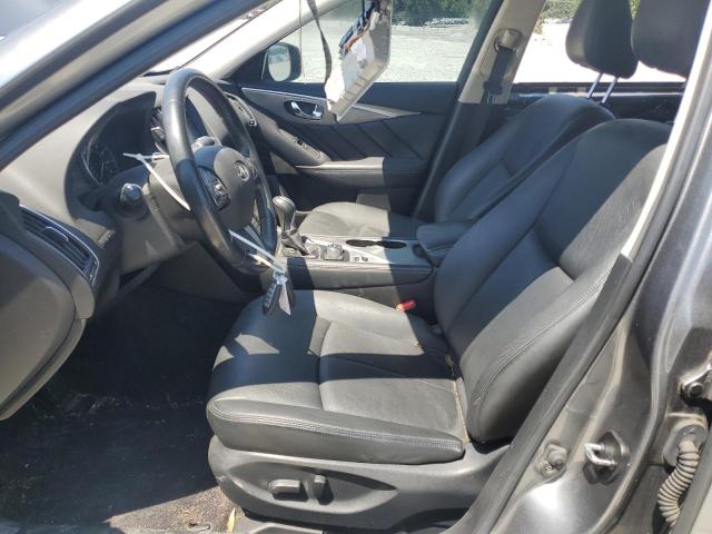 JN1CV7APXHM641909 - 2017 INFINITI Q50 BASE GRAY photo 7