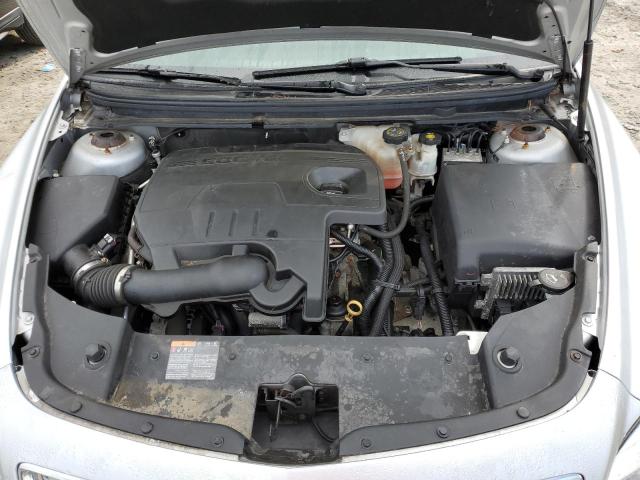1G1ZE5E05CF172856 - 2012 CHEVROLET MALIBU LTZ ვერცხლისფერი ფოტო 11