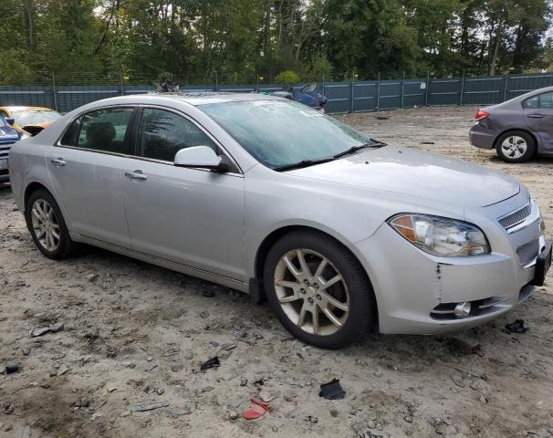 1G1ZE5E05CF172856 - 2012 CHEVROLET MALIBU LTZ ვერცხლისფერი ფოტო 4