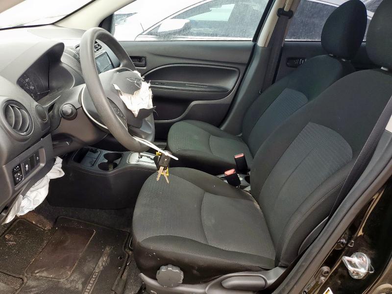 ML32FUFJXPHF06550 - 2023 MITSUBISHI MIRAGE G4 ES BLACK photo 7