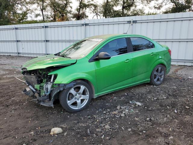 1G1JH5SB0G4114732 - 2016 CHEVROLET SONIC RS GREEN photo 1