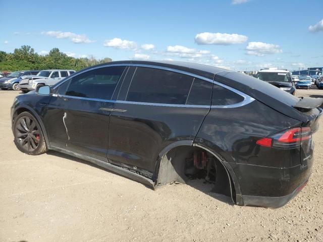 5YJXCAE4XGFS00189 - 2016 TESLA MODEL X Czarny zdjęcie 2