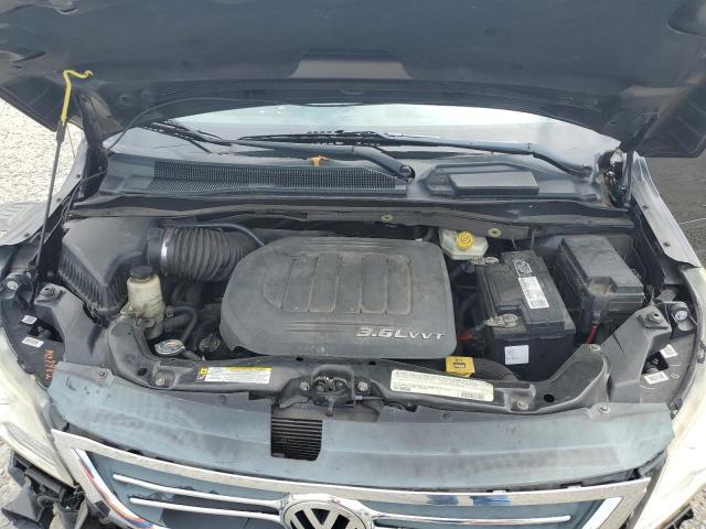 2C4RVABG0CR127592 - 2012 VOLKSWAGEN ROUTAN SE BLACK photo 12