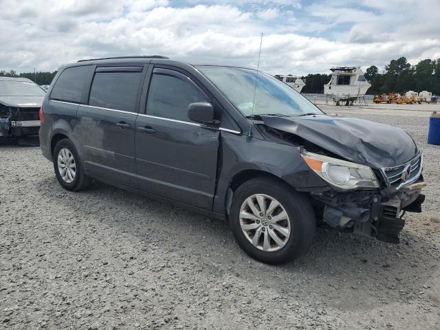 2C4RVABG0CR127592 - 2012 VOLKSWAGEN ROUTAN SE BLACK photo 4