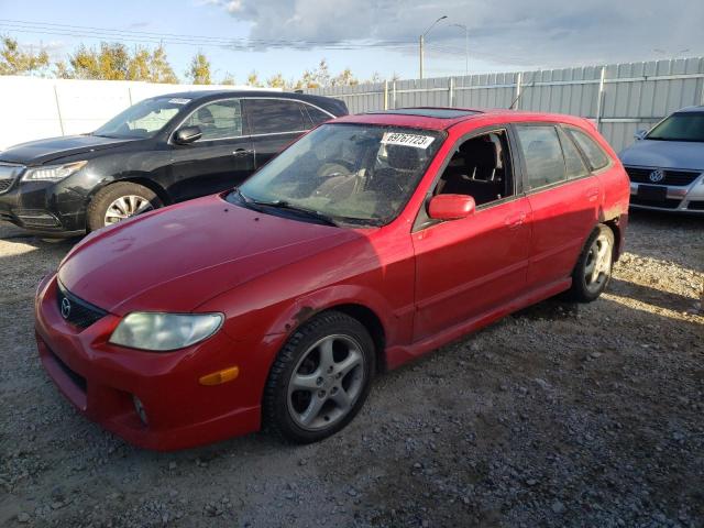 JM1BJ245821568002 - 2002 MAZDA PROTEGE PR5 红色 照片 1