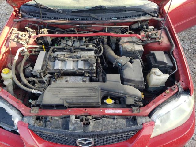 JM1BJ245821568002 - 2002 MAZDA PROTEGE PR5 红色 照片 11