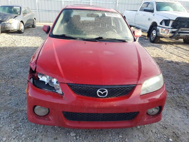 JM1BJ245821568002 - 2002 MAZDA PROTEGE PR5 红色 照片 5