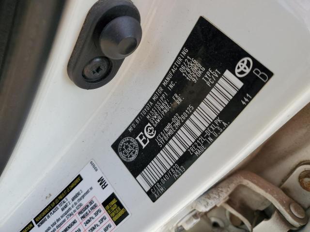 5YFBPMBE2MP260125 - 2021 TOYOTA COROLLA LE WHITE photo 12