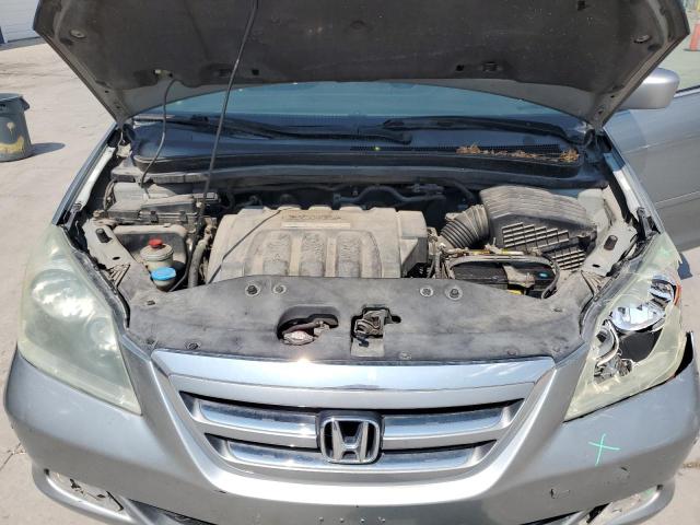 5FNRL38885B073460 - 2005 HONDA ODYSSEY TOURING SILVER photo 12