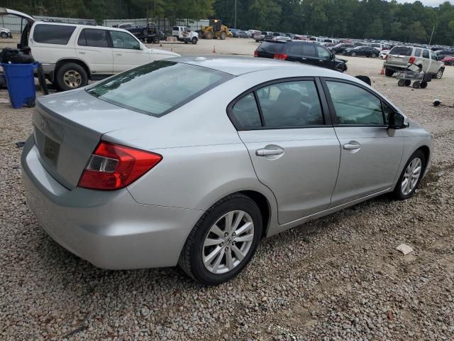 2HGFB2F91CH536883 - 2012 HONDA CIVIC EXL SILVER photo 3