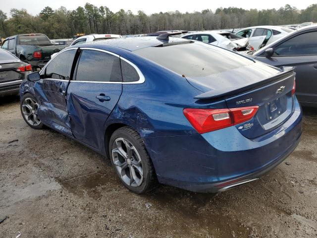 1G1ZG5ST0KF192536 - 2019 CHEVROLET MALIBU RS BLUE photo 2