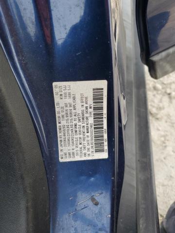 JHLRD78825C037462 - 2005 HONDA CR-V EX BLUE photo 12