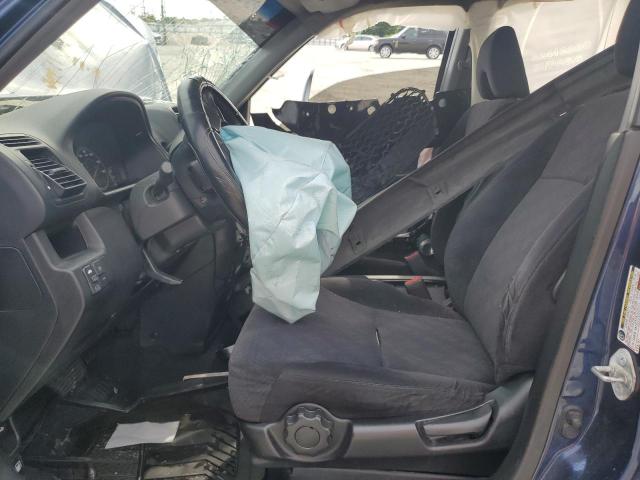 JHLRD78825C037462 - 2005 HONDA CR-V EX BLUE photo 7