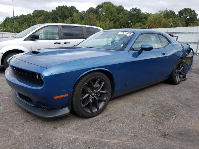 2C3CDZJG5NH260886 - 2022 DODGE CHALLENGER GT BLUE photo 1