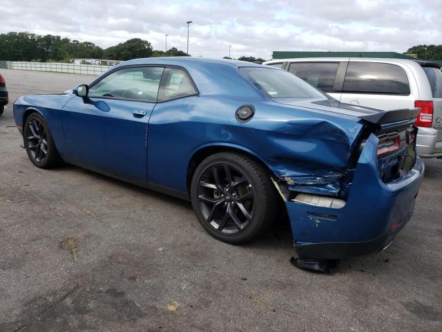 2C3CDZJG5NH260886 - 2022 DODGE CHALLENGER GT BLUE photo 2