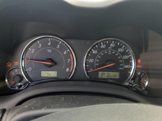 5YFBU4EE2DP193031 - 2013 TOYOTA COROLLA BASE Արծաթագույն լուսանկար 9