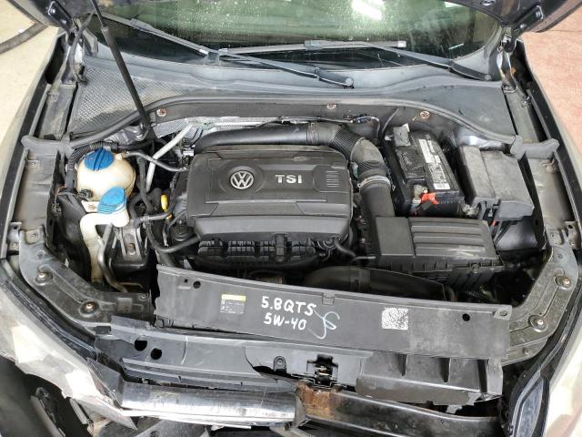 1VWBS7A32FC008285 - 2015 VOLKSWAGEN PASSAT SE GRAY photo 11