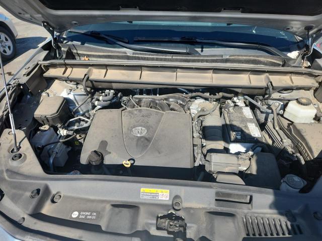 5TDHZRBH8NS572048 - 2022 TOYOTA HIGHLANDER XLE 银色 照片 12