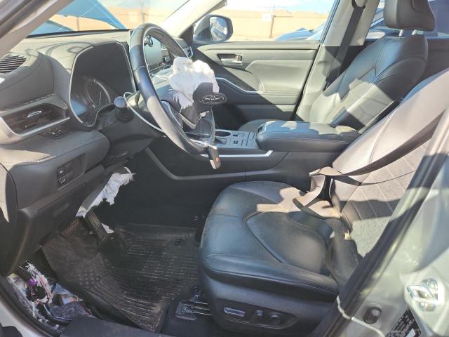 5TDHZRBH8NS572048 - 2022 TOYOTA HIGHLANDER XLE 银色 照片 7