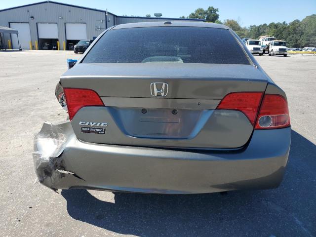 1HGFA16807L050384 - 2007 HONDA CIVIC EX GRAY photo 6