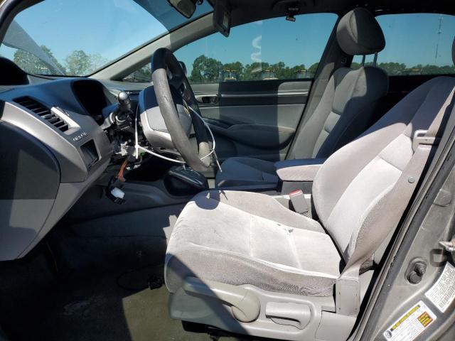 1HGFA16807L050384 - 2007 HONDA CIVIC EX GRAY photo 7