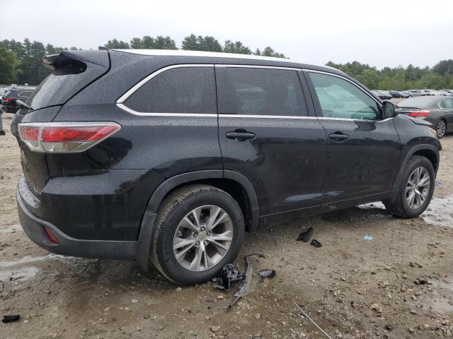 5TDJKRFH4FS192772 - 2015 TOYOTA HIGHLANDER XLE შავი ფოტო 3