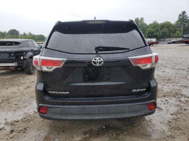 5TDJKRFH4FS192772 - 2015 TOYOTA HIGHLANDER XLE შავი ფოტო 6