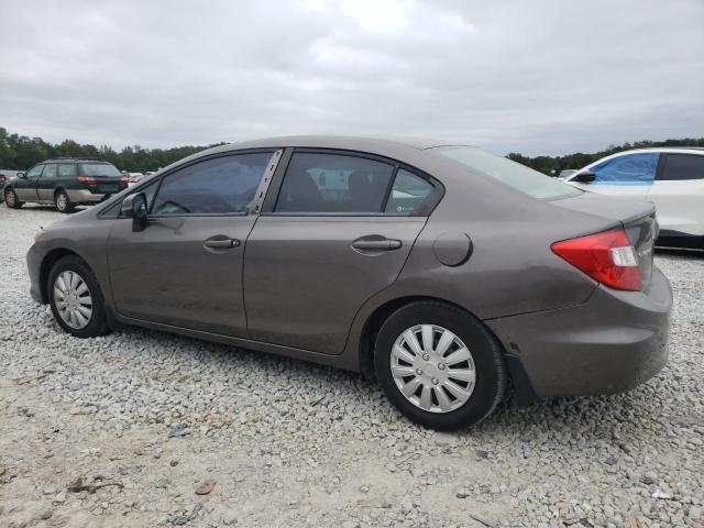 19XFB2F59CE040446 - 2012 HONDA CIVIC LX GRAY photo 2