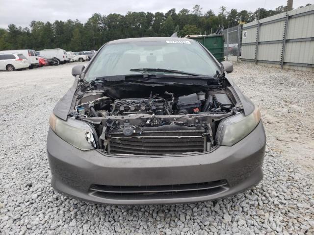 19XFB2F59CE040446 - 2012 HONDA CIVIC LX GRAY photo 5