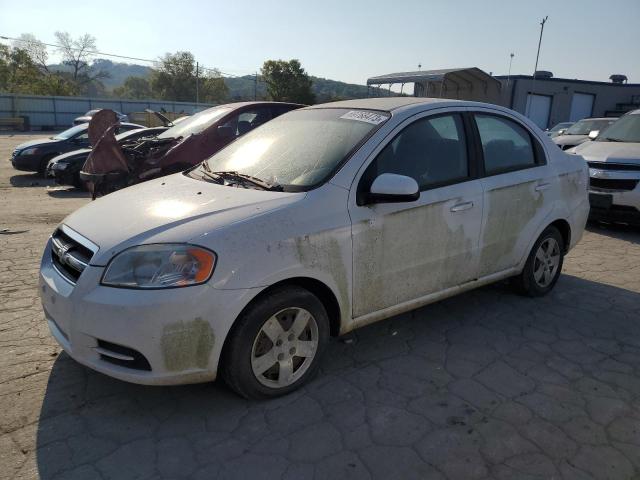 KL1TD5DE2AB115488 - 2010 CHEVROLET AVEO LS WHITE photo 1