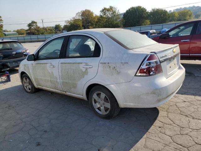 KL1TD5DE2AB115488 - 2010 CHEVROLET AVEO LS WHITE photo 2