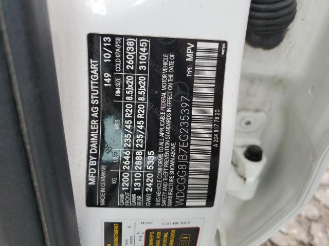 WDCGG8JB7EG235397 - 2014 MERCEDES-BENZ GLK 350 4MATIC WHITE photo 13