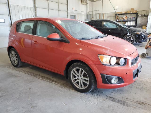 1G1JC6SH0D4193839 - 2013 CHEVROLET SONIC LT ORANGE photo 4