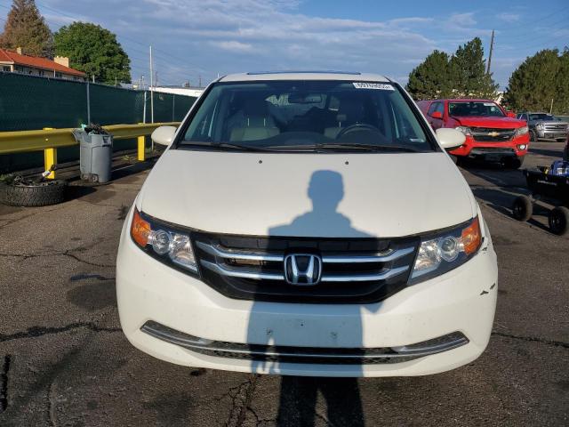 5FNRL5H64FB121015 - 2015 HONDA ODYSSEY EXL 白色 照片 5