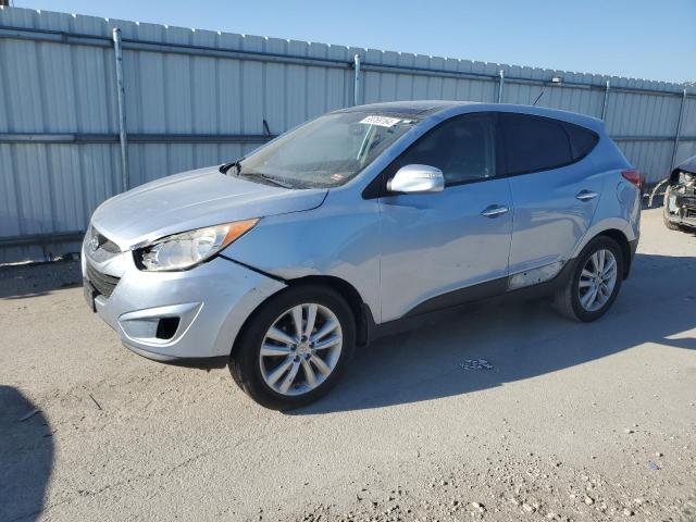 KM8JU3AC4AU071274 - 2010 HYUNDAI TUCSON GLS SILVER photo 1