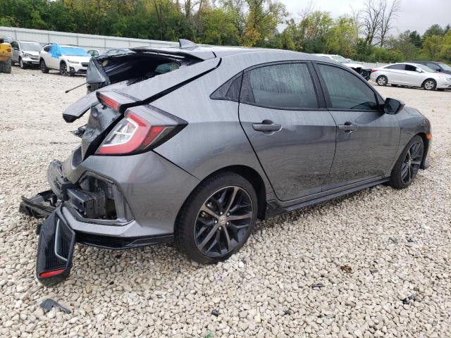 SHHFK7H42MU200517 - 2021 HONDA CIVIC SPORT 灰色 照片 3