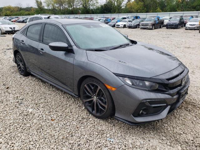 SHHFK7H42MU200517 - 2021 HONDA CIVIC SPORT 灰色 照片 4