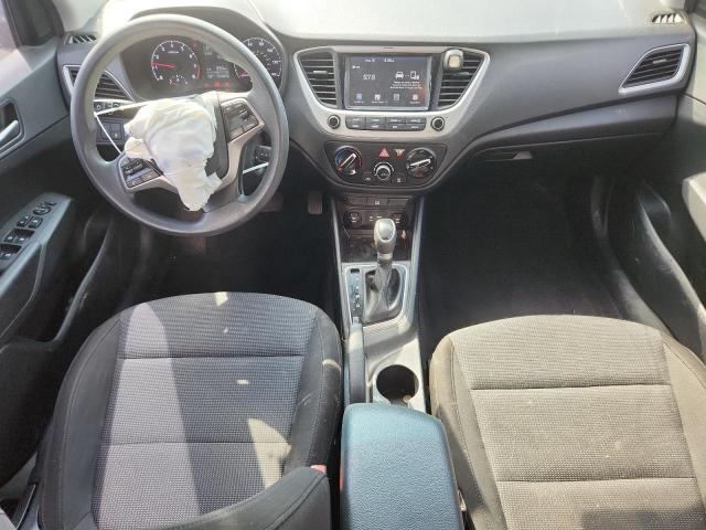 3KPC24A34KE074166 - 2019 HYUNDAI ACCENT SE Bleu photo 8