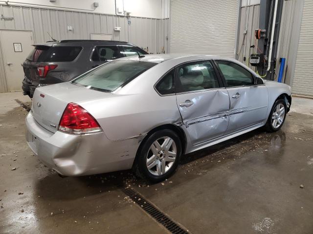 2G1WG5E38C1314230 - 2012 CHEVROLET IMPALA LT ვერცხლისფერი ფოტო 3