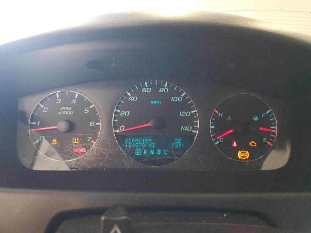 2G1WG5E38C1314230 - 2012 CHEVROLET IMPALA LT ვერცხლისფერი ფოტო 9