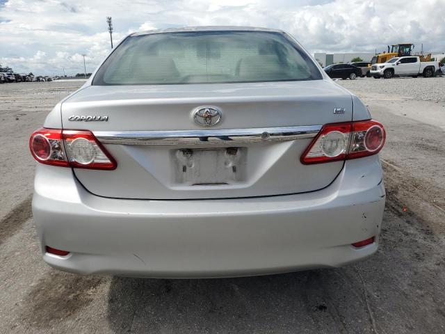 JTDBU4EE6B9155515 - 2011 TOYOTA COROLLA BASE Արծաթագույն լուսանկար 6