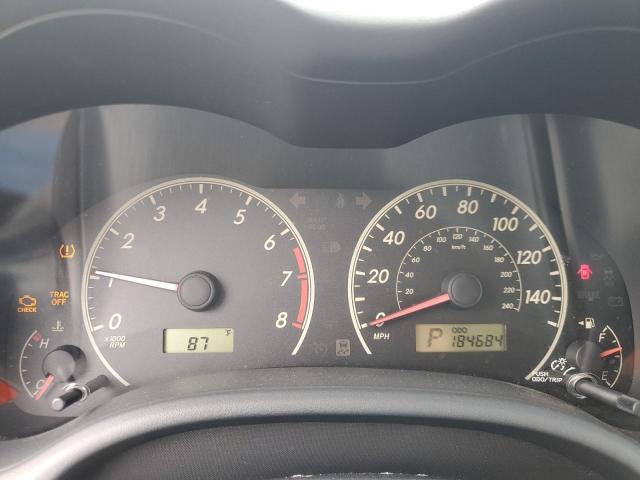 JTDBU4EE6B9155515 - 2011 TOYOTA COROLLA BASE Արծաթագույն լուսանկար 9